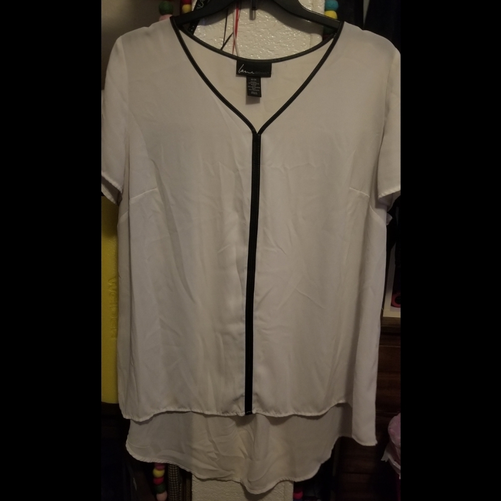 Off-White Lane Bryant Blouse